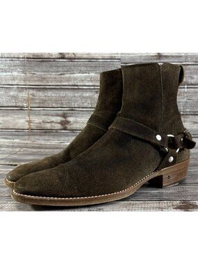 John Varvatos Ludlow Textured suede Harness Boots size 8.5 color brown mspr $680 John Varvatos Men main image 3
